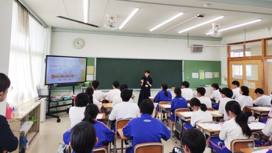 東海村の中学2年生に【ライフデザインセミナー】を実施しました！！